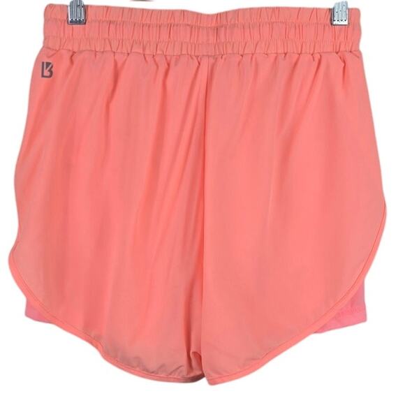 Buff Bunny Bright Orange Runner Athletic Workout Shorts Small - Picture 2 of 3